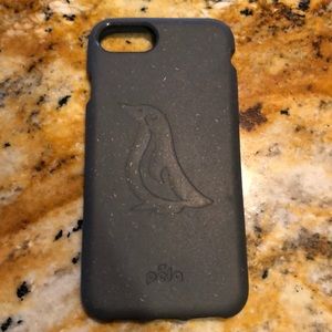 Grey Pela phone case iPhone 8, iPhone 7, iPhone 6